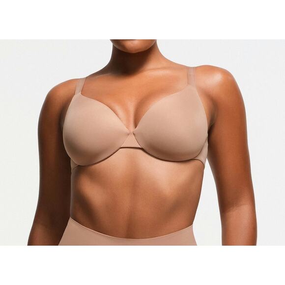 SKIMS NWT Smoothing Intimates Full Coverage Lightly Lined Bra Sienna Tan 42DD - Picture 1 of 9